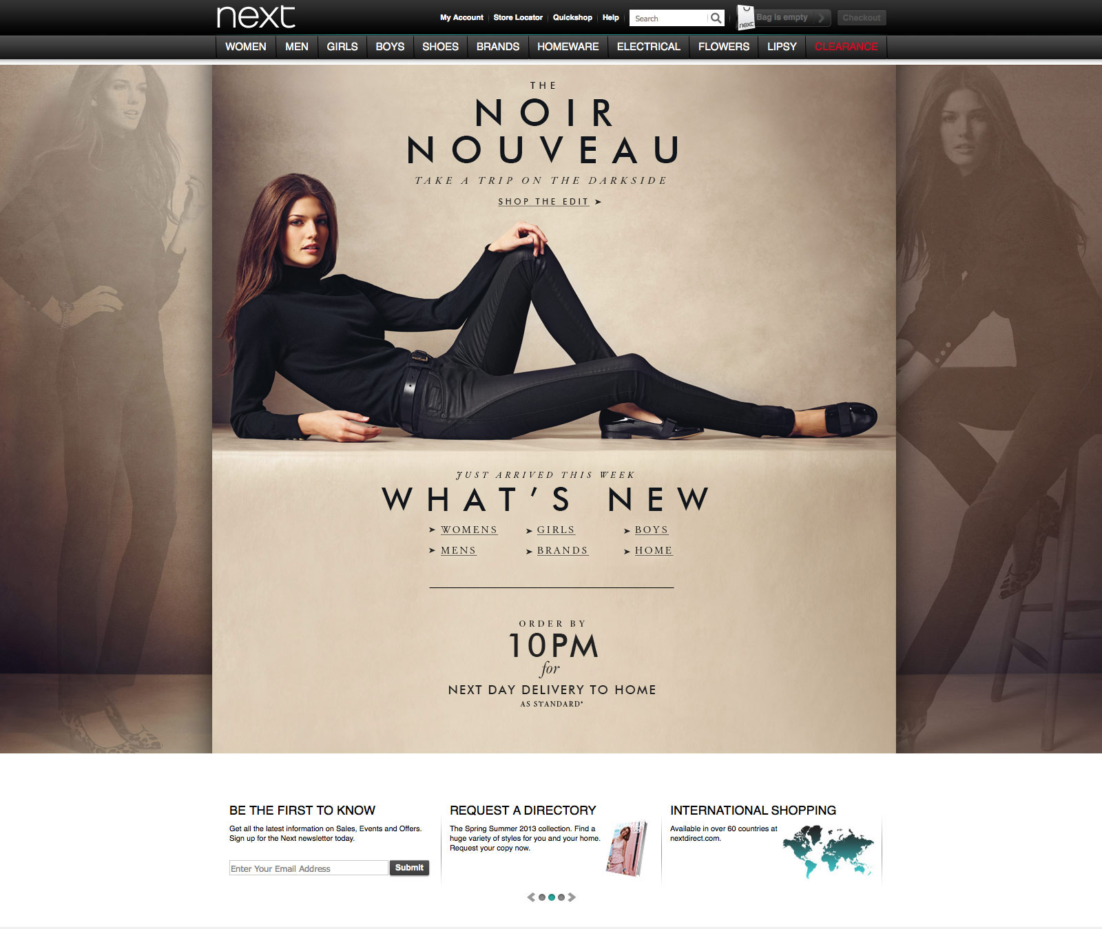 Next Homepage New Noir